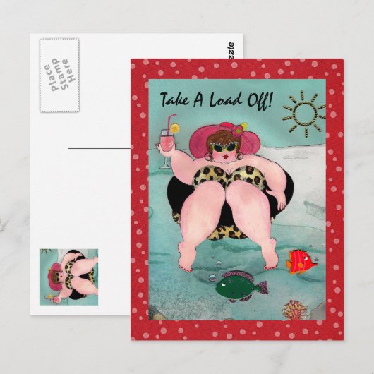 荷を下ろせ！ ポストカード (正面/裏面)