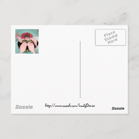 荷を下ろせ! ポストカード (裏面)