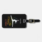 荷札を踊る機会 ラゲッジタグ (正面横)