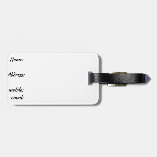 荷札 ラゲッジタグ (裏面横)