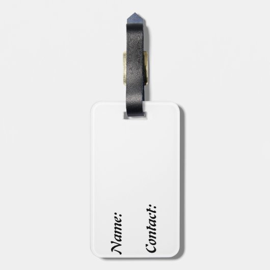 荷札 ラゲッジタグ (裏面縦)