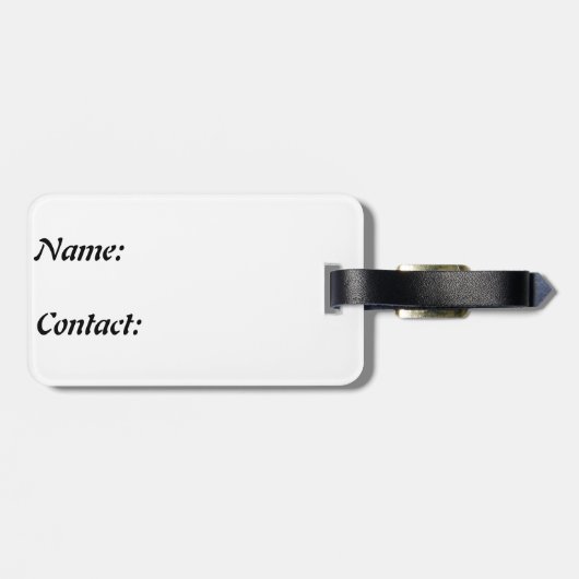 荷札 ラゲッジタグ (裏面横)