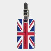 荷札(国旗付き統一された) ラゲッジタグ (正面縦)