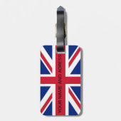 荷札(国旗付き統一された) ラゲッジタグ (裏面縦)