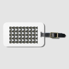 荷札（白黒） ラゲッジタグ