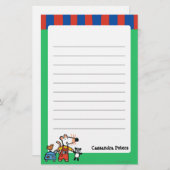 荷物との休暇の間準備ができているMaisy 便箋 (正面/裏面)