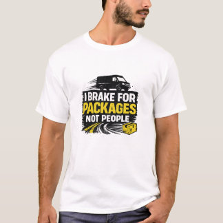 荷物のために人は無視する Tシャツ