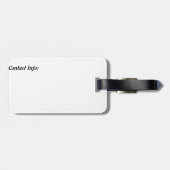 荷物のラベルのAiredaleテリア ラゲッジタグ (裏面横)