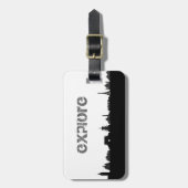 荷物のラベルを探検して下さい ラゲッジタグ (正面縦)