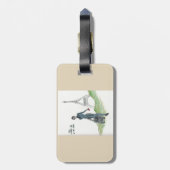 荷物のラベル。 テーマ搭乗員 ラゲッジタグ (裏面縦)