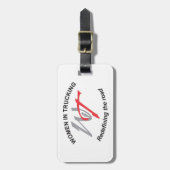 荷物のラベル ラゲッジタグ (正面縦)