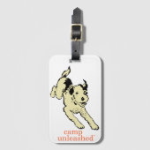 荷物のラベル ラゲッジタグ (正面縦)