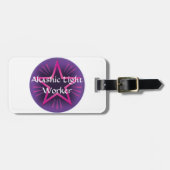 荷物のラベル ラゲッジタグ (正面横)