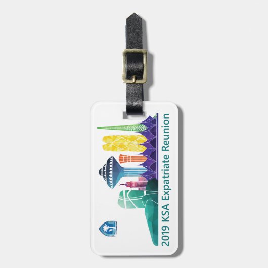 荷物のラベル ラゲッジタグ (正面縦)