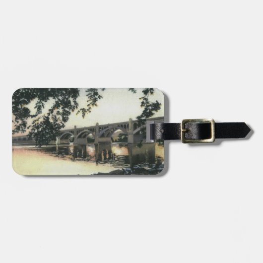 荷物のラベル ラゲッジタグ (正面横)