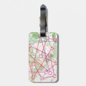 荷物のラベル- orienteeringコース ラゲッジタグ (裏面縦)