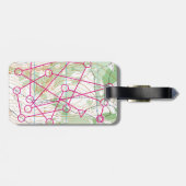 荷物のラベル- orienteeringコース ラゲッジタグ (裏面横)