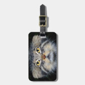 荷物のラベル- pallas猫 ラゲッジタグ (正面縦)