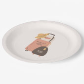 荷物の梱包バッグ先バチェロレッテ ペーパープレート (アングル)