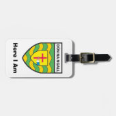 荷物の検索パーソナライズされたDonegal County IDラベル ラゲッジタグ (正面横)