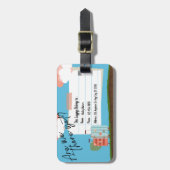 荷物の荷札はまだある ラゲッジタグ (正面縦)