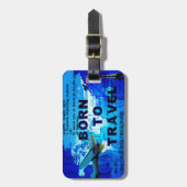 荷物の走行するためにラベル生まれて下さい ラゲッジタグ (正面縦)