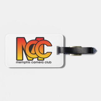 荷物の革バンドが付いているモダンなロゴのラベル ラゲッジタグ