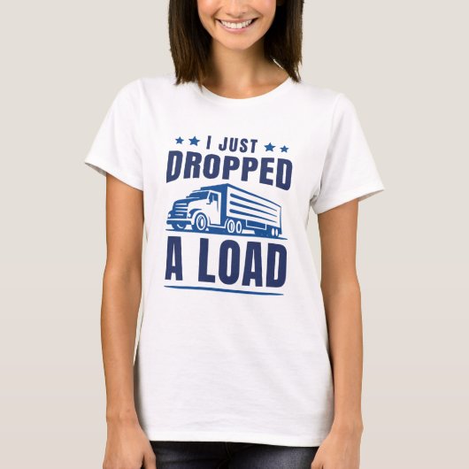 荷物を落とした Tシャツ (正面)