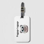 荷物を隠す ラゲッジタグ (正面縦)