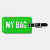 荷物カラフルタグ |カカスタマイズラー ラゲッジタグ (正面横)