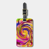 荷物カラフルタグ ラゲッジタグ (正面縦)