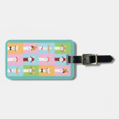 荷物タグおもしろい- Llama ラゲッジタグ (正面横)