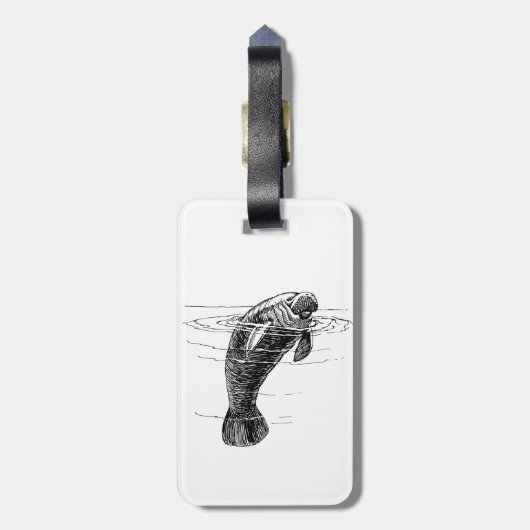 荷物タグの管理 ラゲッジタグ (裏面縦)