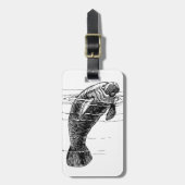 荷物タグの管理 ラゲッジタグ (正面縦)