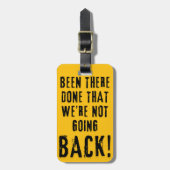 荷物タグは戻らない ラゲッジタグ (正面縦)