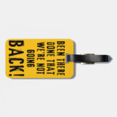 荷物タグは戻らない ラゲッジタグ (裏面横)