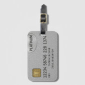 荷物タグカスタム名刺 ラゲッジタグ (正面縦)