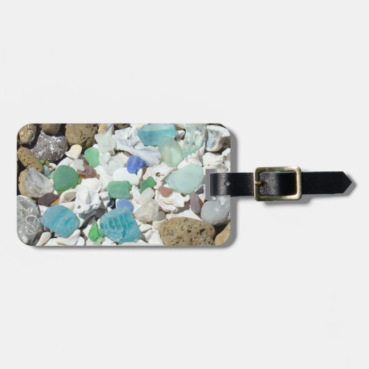 荷物タグデザイナーユニークギフト旅行夏 ラゲッジタグ (正面横)