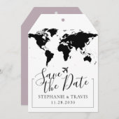 荷物タグマップ日付の保存 – 任意の色を選択 (正面/裏面)