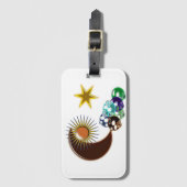 荷物タグムーンライト ラゲッジタグ (正面縦)