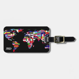 荷物タグ世界の国旗 ラゲッジタグ