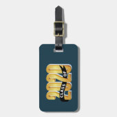 荷物タグ付き引用文 – 背面を参照 ラゲッジタグ (正面縦)