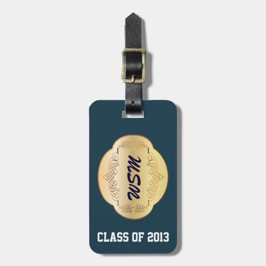 荷物タグ付き引用文- SRF ラゲッジタグ (正面縦)