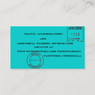 荷物タグ結婚の挿入 エンクロージャーカード