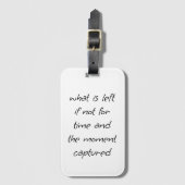 荷物タグ離れの概要 ラゲッジタグ (正面縦)