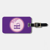 荷物タグ – イニシャルの追加 ラゲッジタグ (正面横)