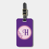 荷物タグ – イニシャルの追加 ラゲッジタグ (正面縦)