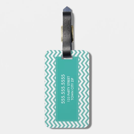 荷物タグ::シボシンプルロンはっきりした玉 ラゲッジタグ (裏面縦)