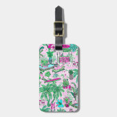 荷物タグ – ビーチテーマ ラゲッジタグ (正面縦)