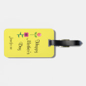 荷物タグ – ママ愛してる! ラゲッジタグ (裏面横)